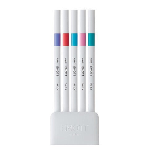 Mitsubishi Uni - Set 5 Marcadores - EMOTT 05 Candy Pop