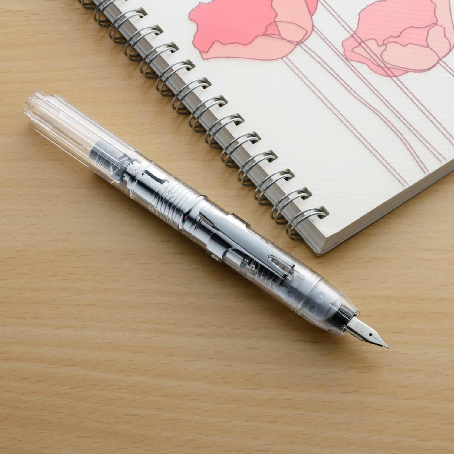 Platinum - Pluma Estilográfica Retráctil - Prism Crystal - CURIDAS