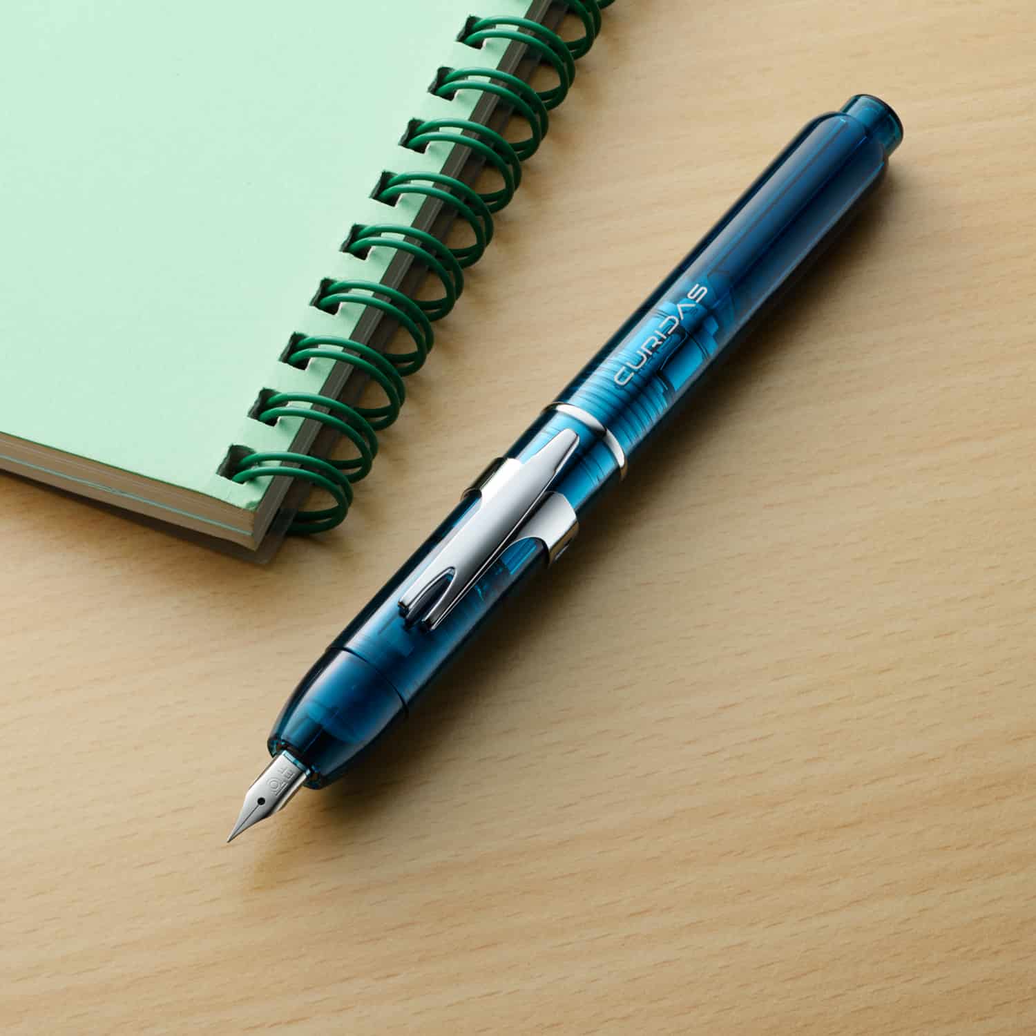 Platinum - Pluma Estilográfica Retráctil - Urban Green - CURIDAS