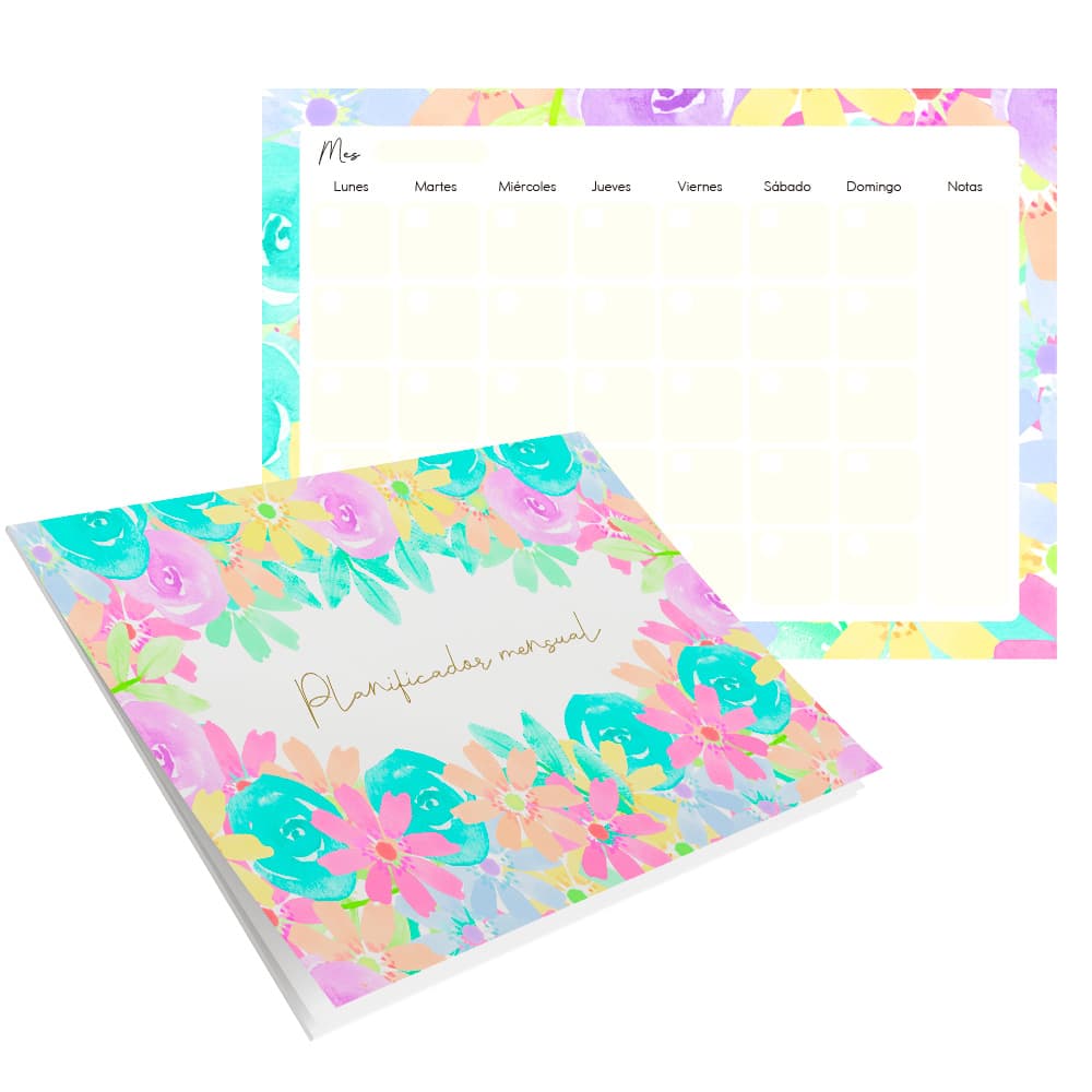 Hannai - Planificador Mensual - Summer