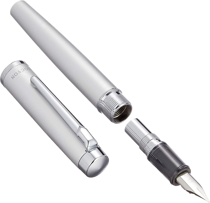 Platinum - Pluma Estilográfica - Satin Silver - PROCYON