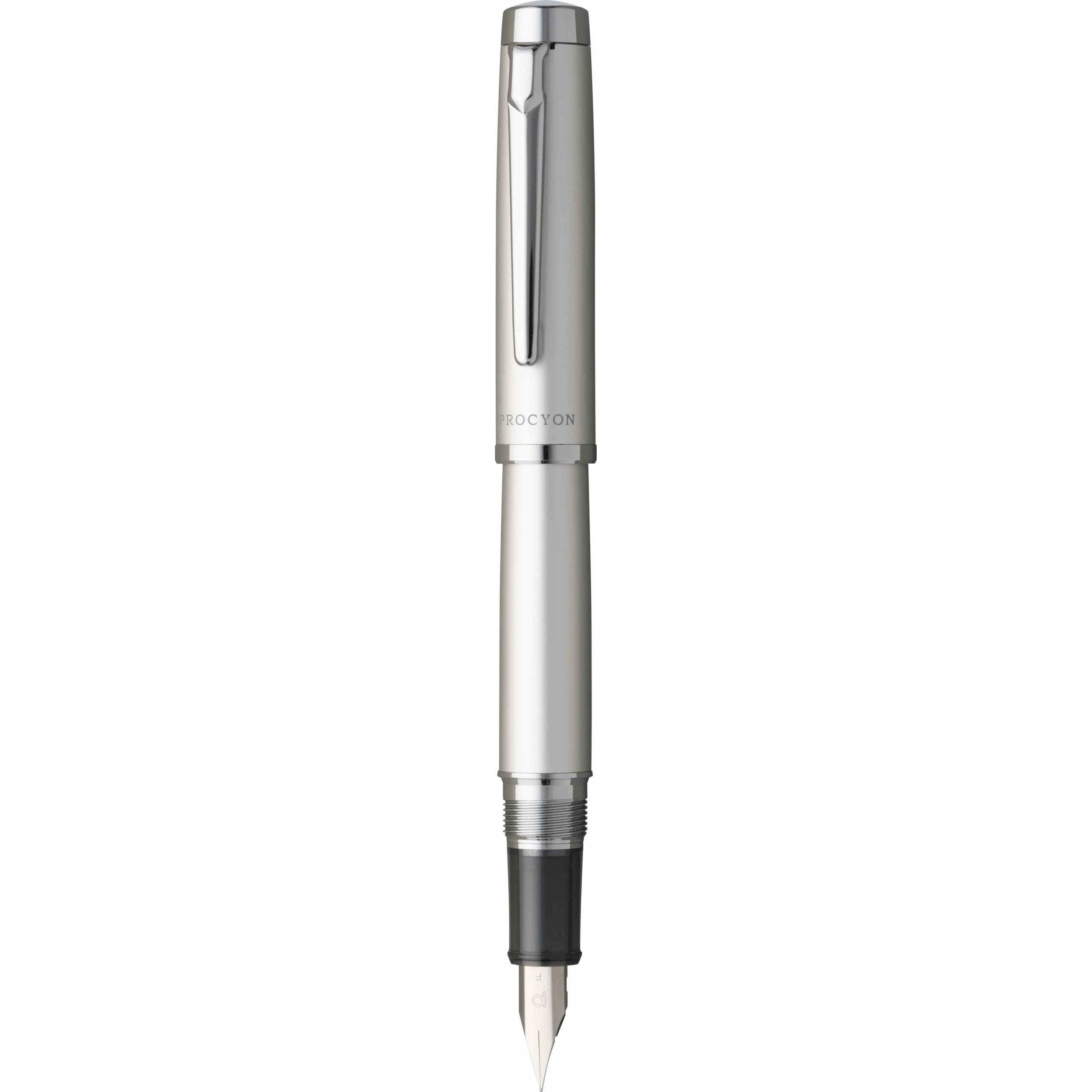Platinum - Pluma Estilográfica - Satin Silver - PROCYON