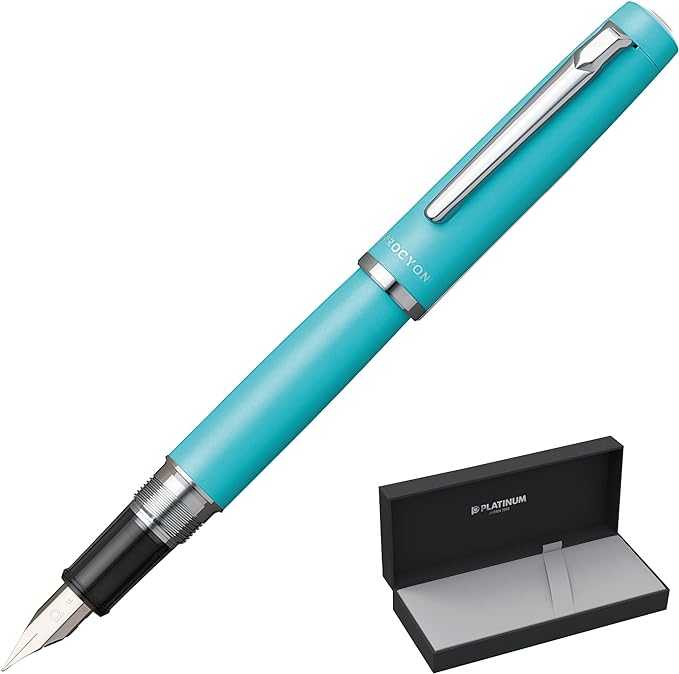 Platinum - Pluma Estilográfica - Turquoise Blue - PROCYON