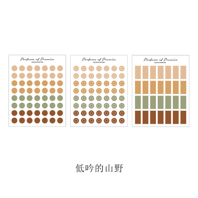 Infeel.Me - Pegatinas Geométricas Varios Colores