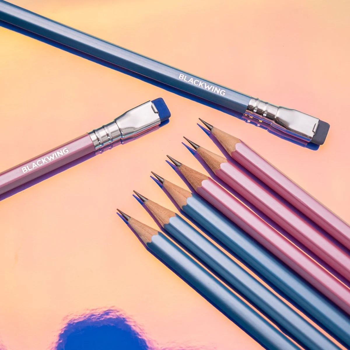 Blackwing Pearl Blue – Caja 12 uds Lápiz – Grafito Medio (3B)
