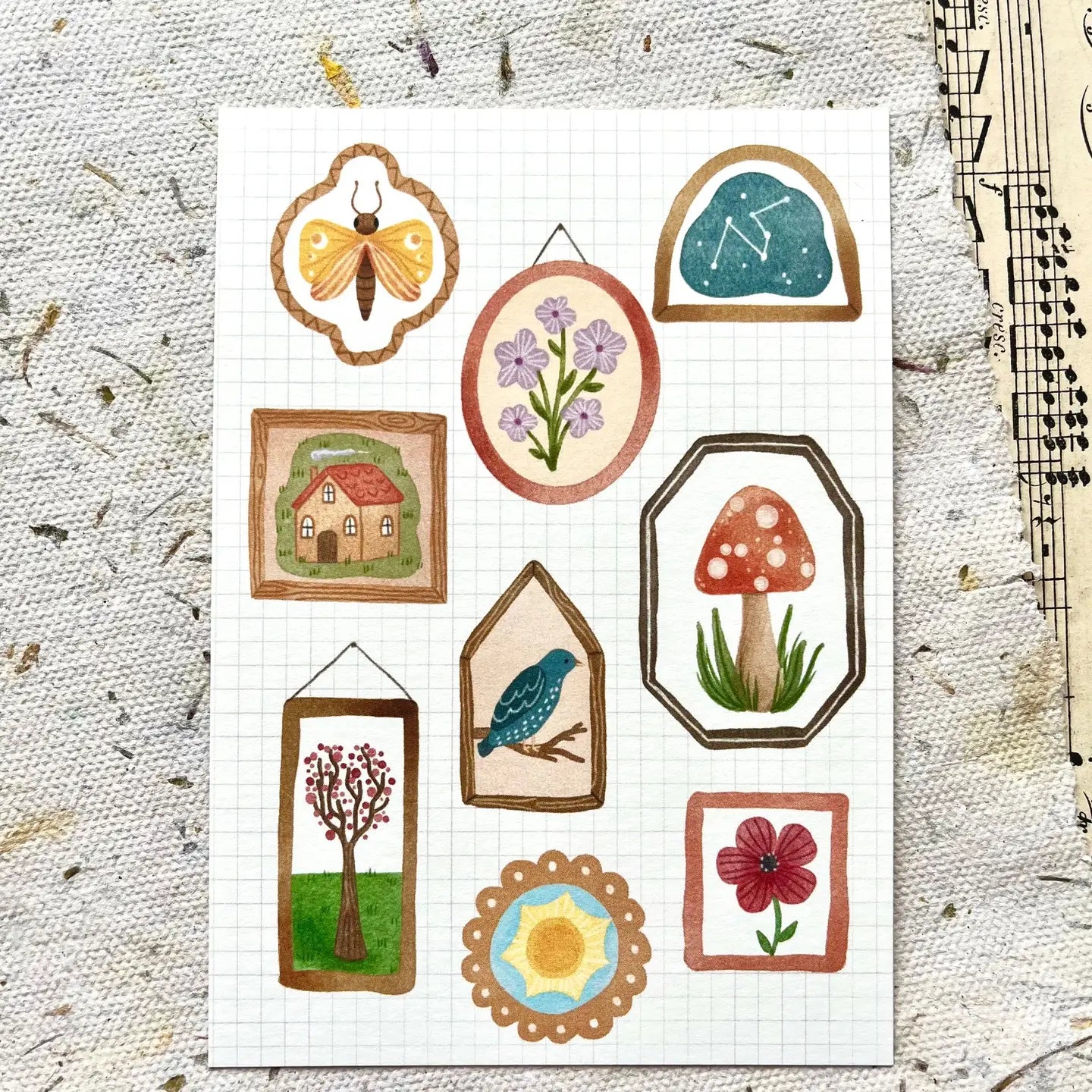 Nikki Dotti - Postal - Framed Memories