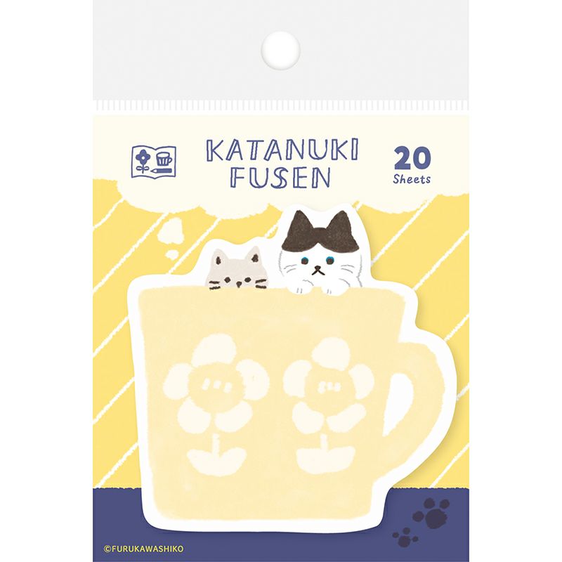 Furukawashiko - Bloc de Notas Troqueladas - 20 ud - Mugcup Cat