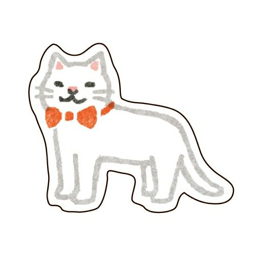 Furukawashiko - Pegatinas Gato - 20 ud - FlakeSeal