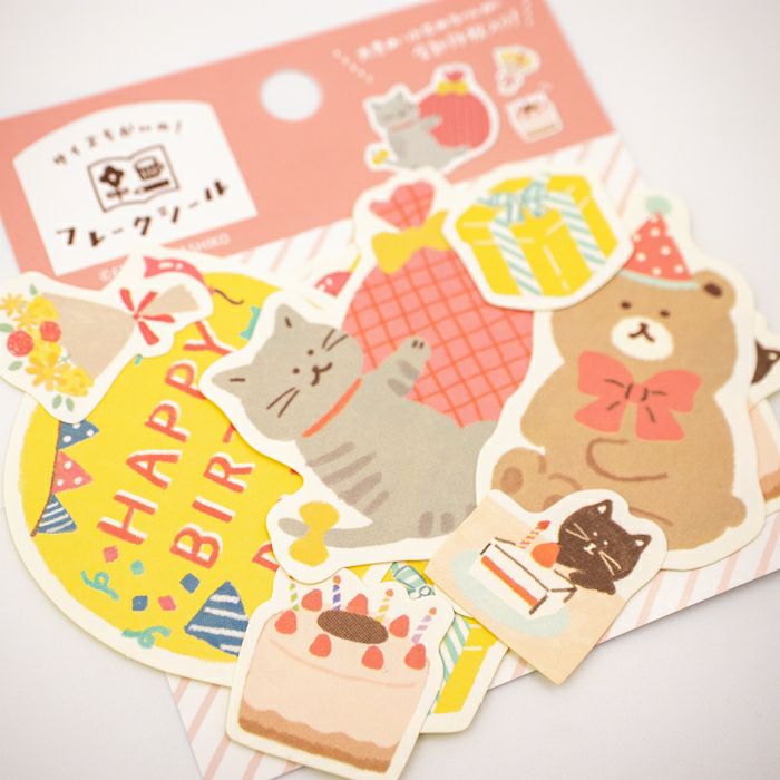 Furukawashiko - Pegatinas Flake Sticker 14ud - Celebration