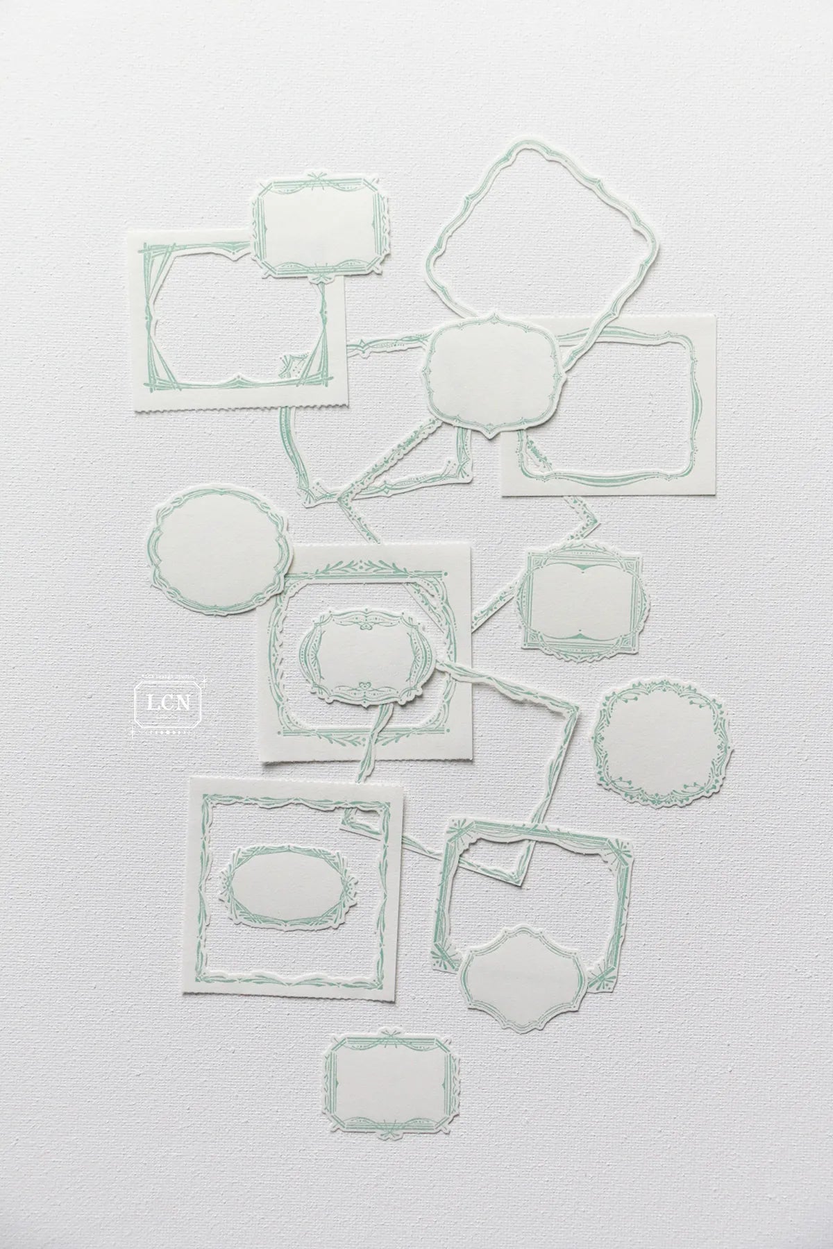LCN - Bloc de Notas Troqueladas - Retro Frames Letterpress