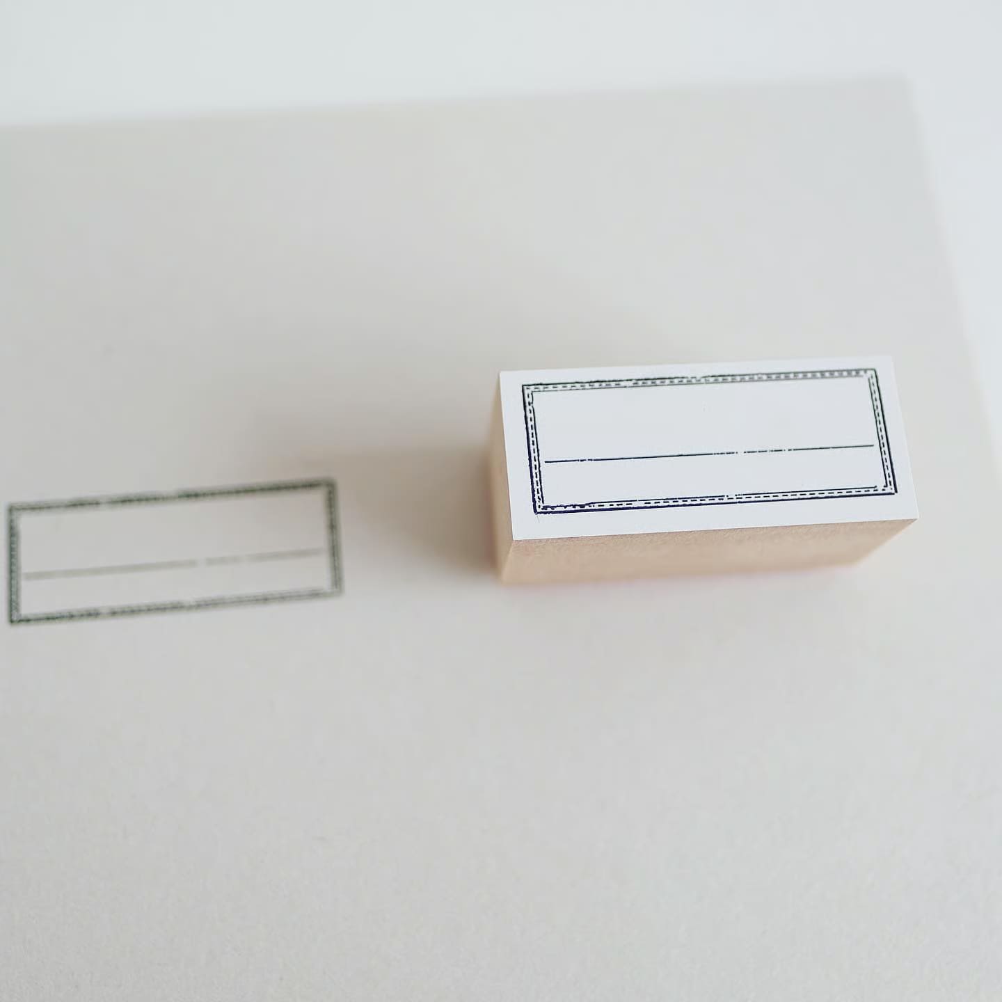 Yohaku - Sello de madera - Vintage