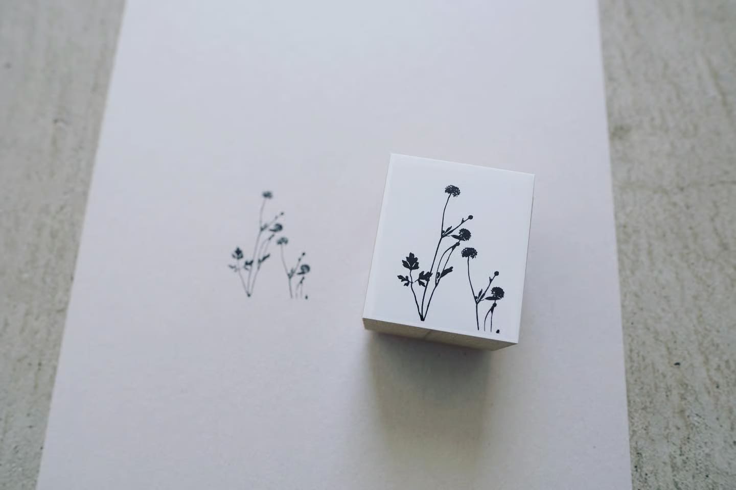 Yohaku - Sello de madera - Summer Garden