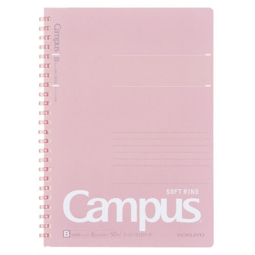 Kokuyo - Cuaderno Campus - Rayas A5 - Rosa