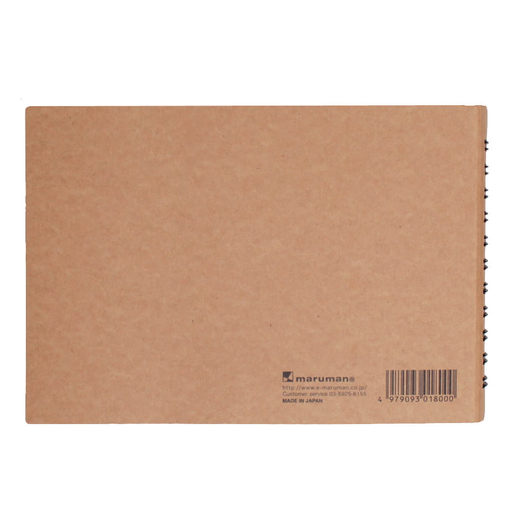 Maruman - Cuaderno Liso - Crema A6 - Croquis Pocket Series