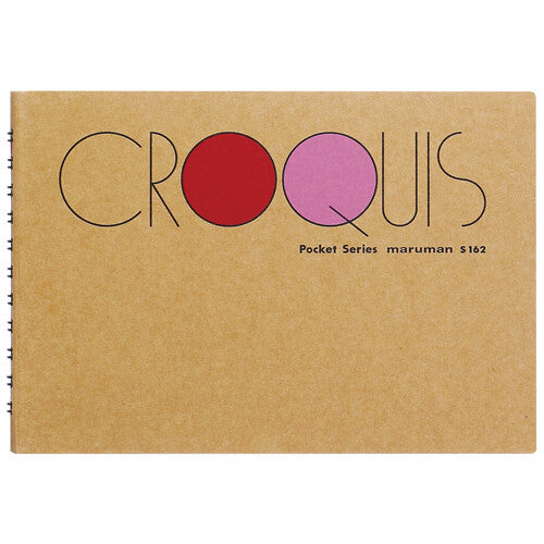 Maruman - Cuaderno Liso - Crema A6 - Croquis Pocket Series