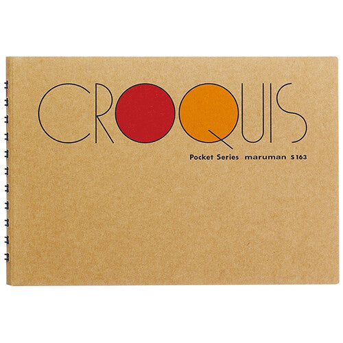 Maruman - Cuaderno Liso - Dibujo Fino A6 - Croquis Pocket Series