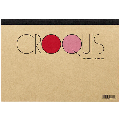 Maruman - Cuaderno Liso - Crema A5 - Croquis
