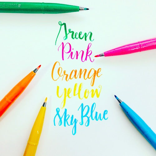 Pentel - Brush Sign Pen - Rosa