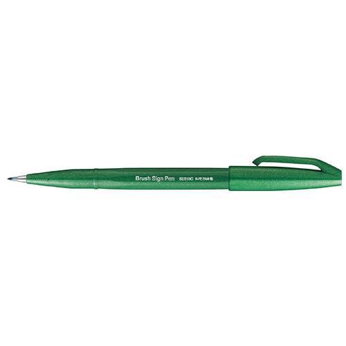 Pentel - Brush Sign Pen - Verde