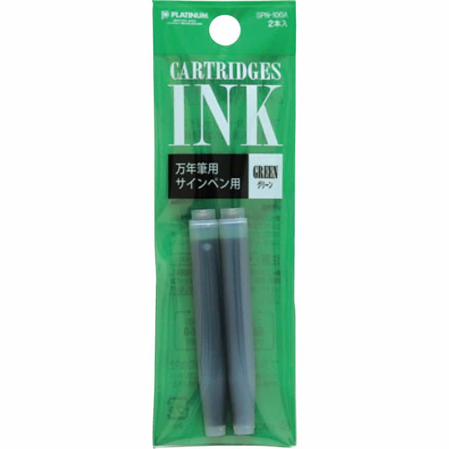 Platinum - Pack 2 cartuchos tinta - Verde