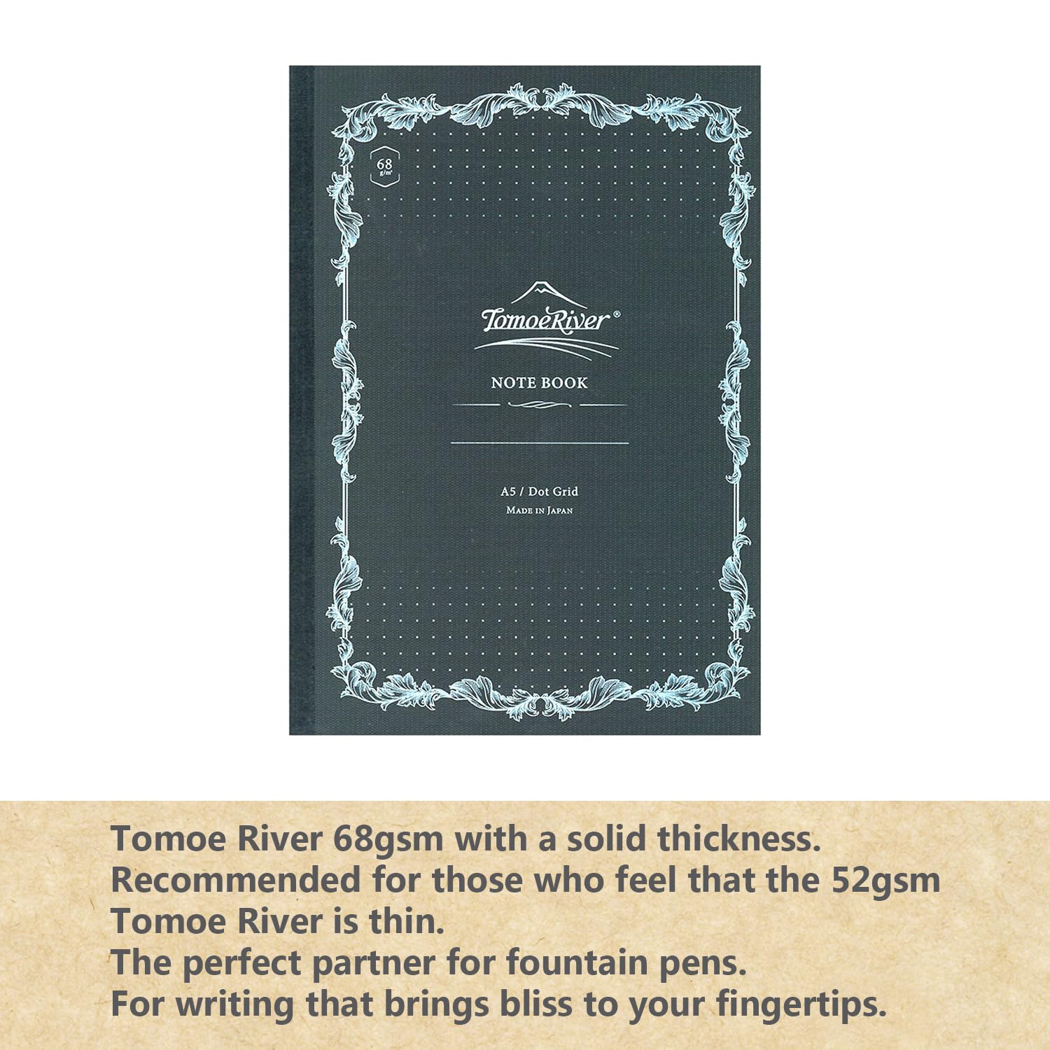 Sakae TP - Cuaderno A5 Puntos - Tomoe River 68 gsm