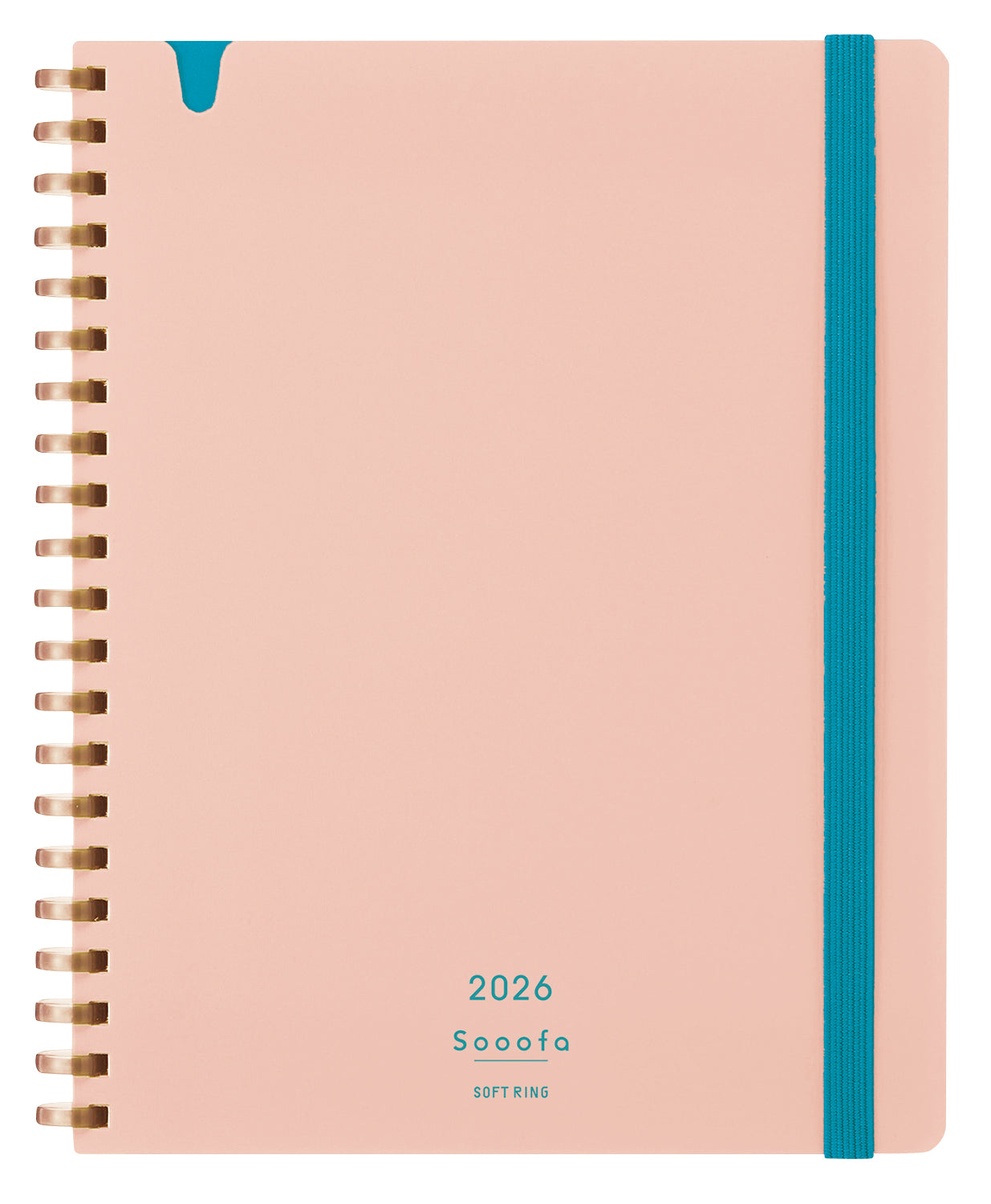 Kokuyo SOOOFA SOFT - Agenda Mensual 2026 - Light Pink - B6