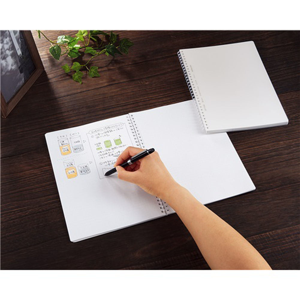 Kokuyo - Cuaderno Soft Ring - Puntos A5 - Transparente