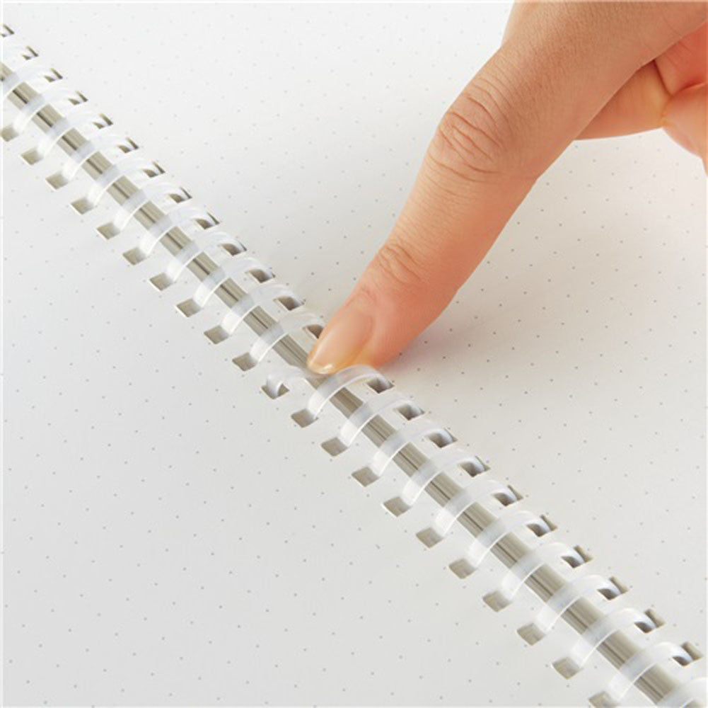Kokuyo - Cuaderno Soft Ring - Rayas A5 - Transparente