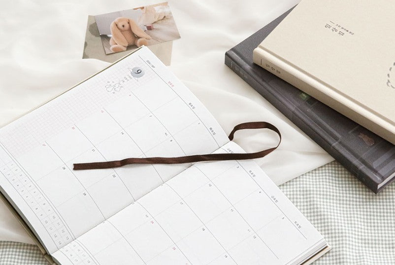 Iconic - Agenda Anual 2026 - Semana Vista - Ilsangjip - Slow Life