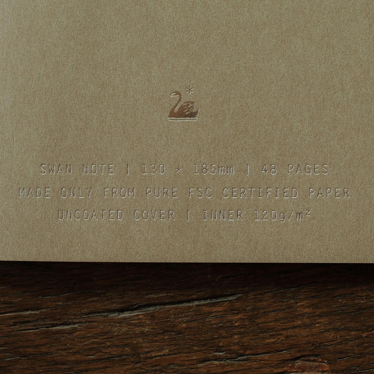 Trolls Paper - Cuaderno B6 Cuadros - Swan Note - Beige