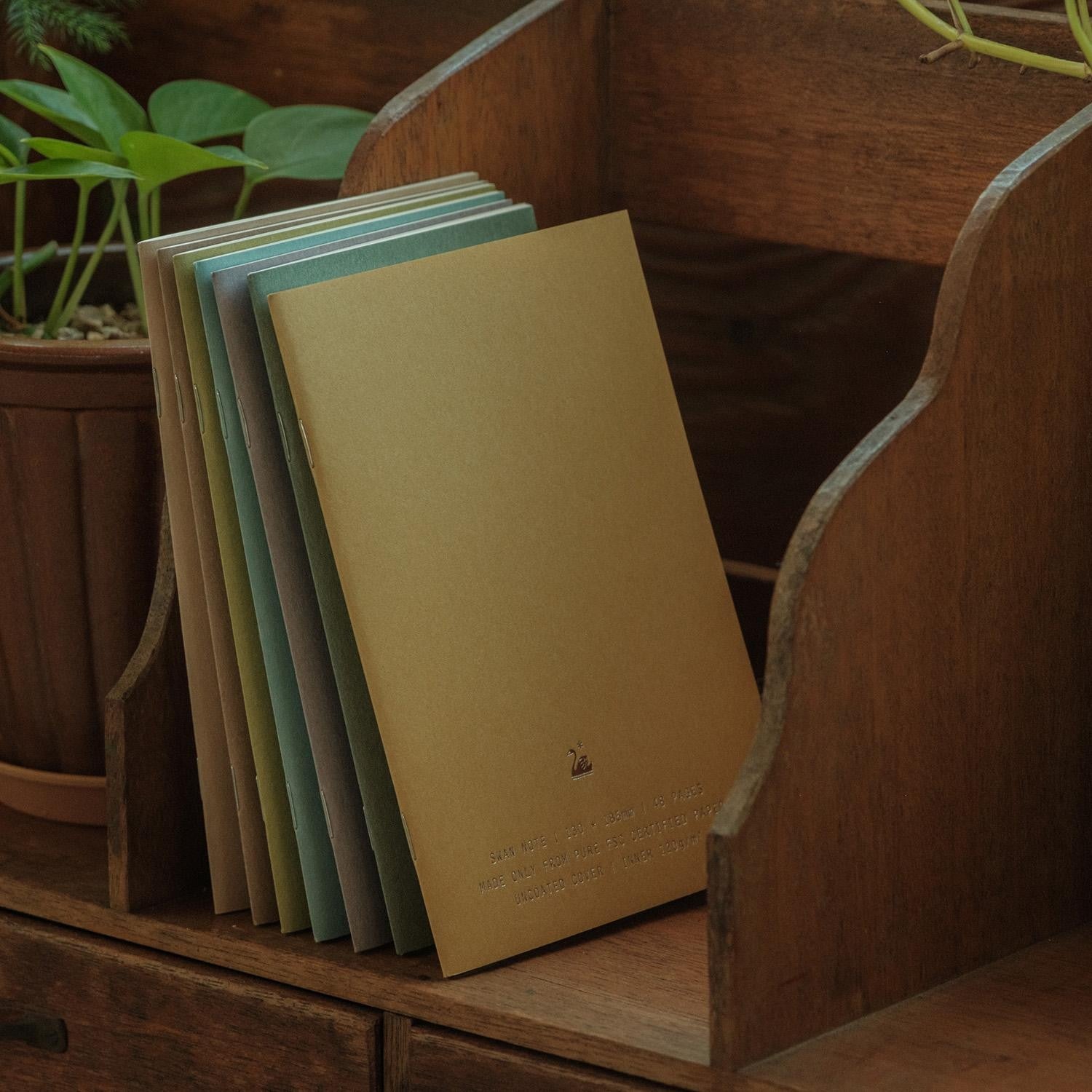 Trolls Paper - Cuaderno B6 Cuadros - Swan Note - Beige