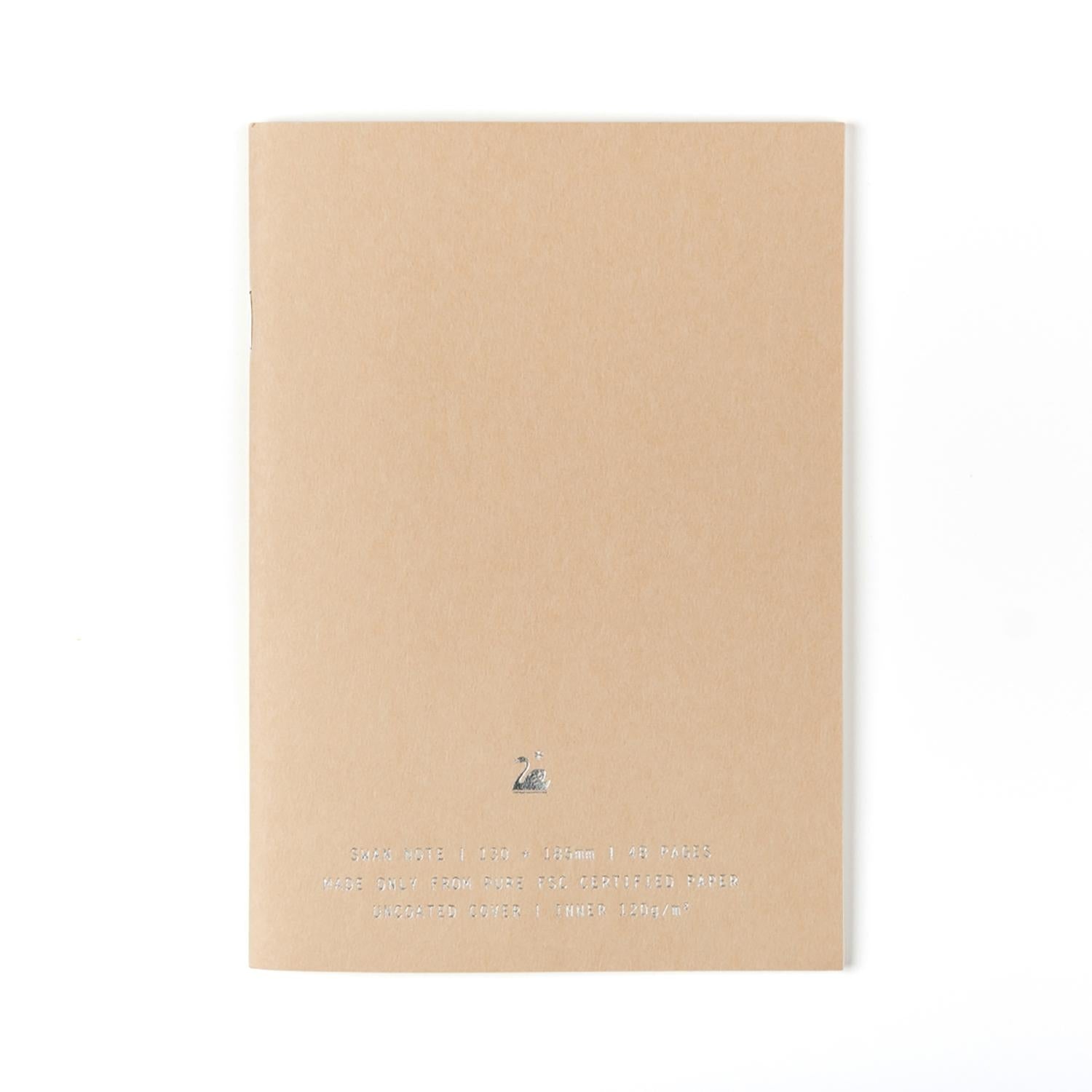 Trolls Paper - Cuaderno B6 Cuadros - Swan Note - Beige