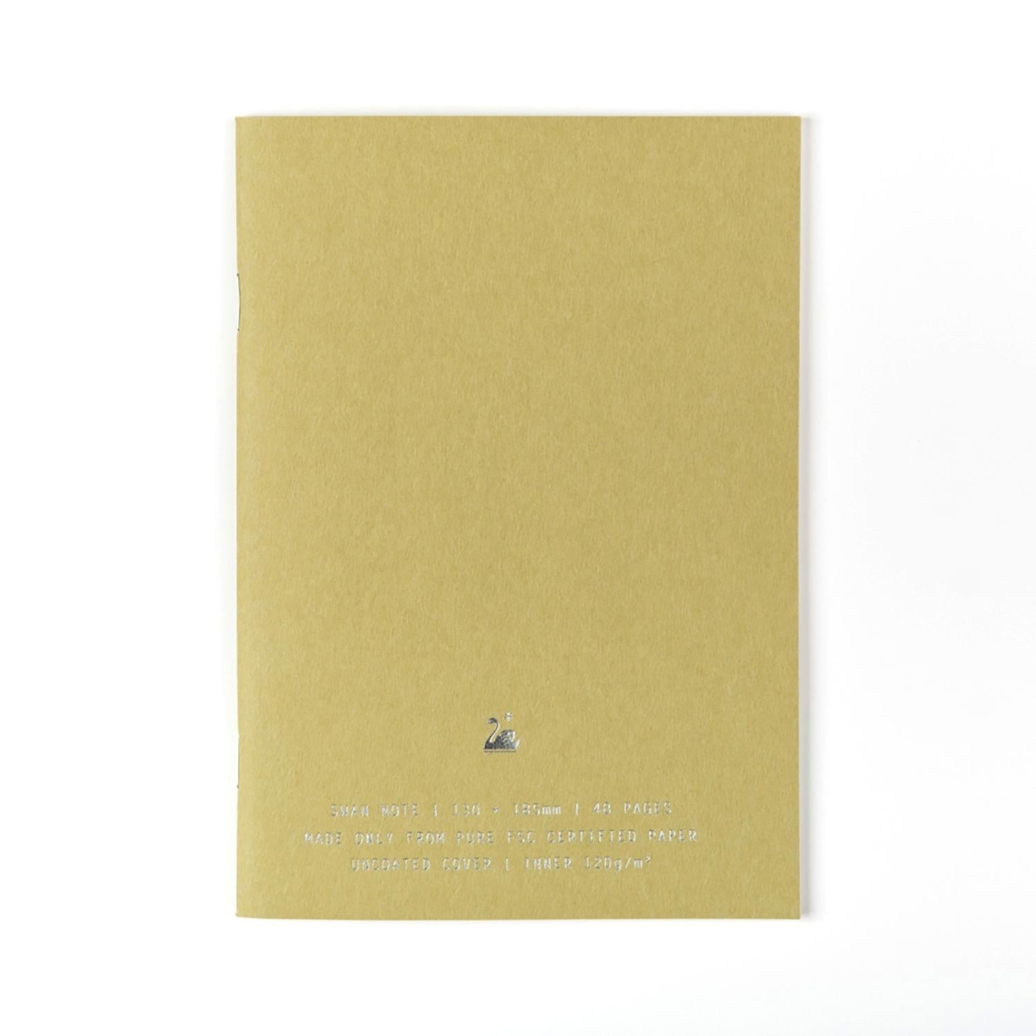 Trolls Paper - Cuaderno B6 Cuadros - Swan Note - Yellow Green