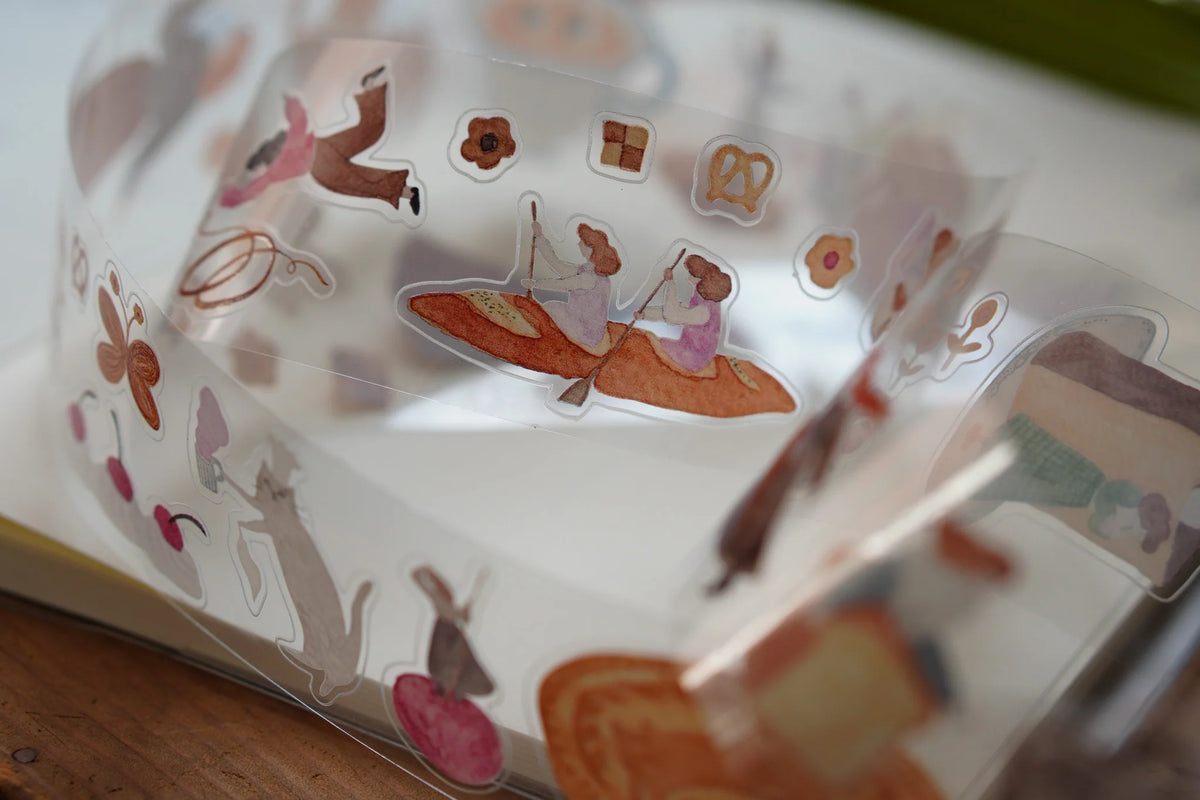 Ivy Snow - PET Tape Precortado 40 mm - Glossy - Sweet O'Clock