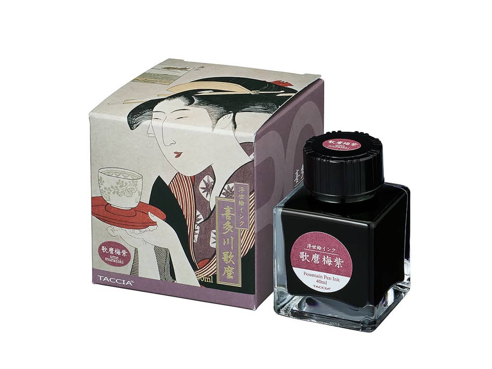 Taccia - Tintero Ukiyo-e 40 ml - Umemurasaki - Utamaro