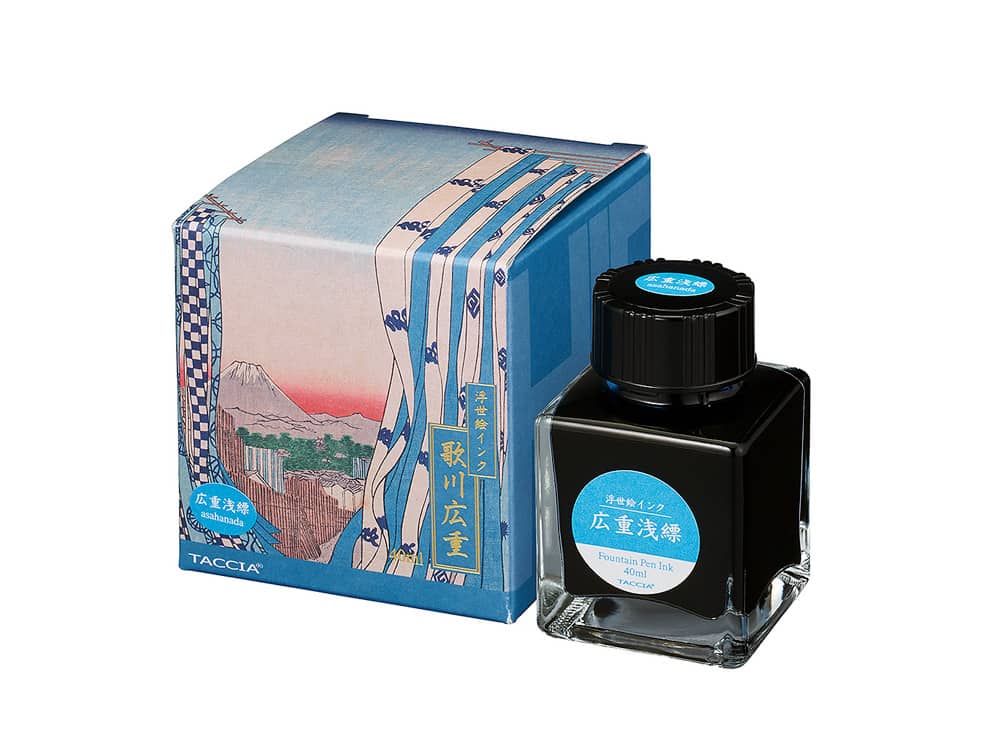 Taccia - Tintero Ukiyo-e 40 ml - Asahanada - Hiroshige