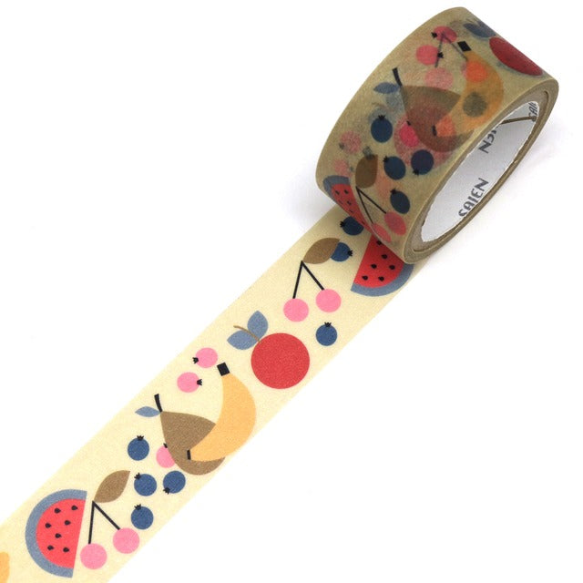 SAIEN - Washi Tape - Frutas TR4014
