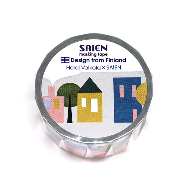SAIEN - Washi Tape - Casas TR4015