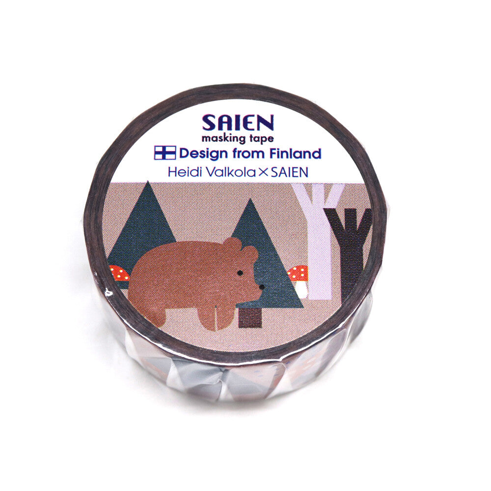 SAIEN - Washi Tape - Oso TR4019