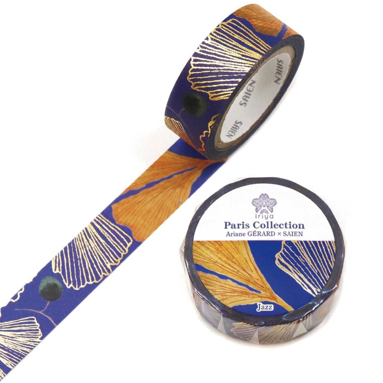 SAIEN - Washi Tape - Jazz Gold Leaf TR4045