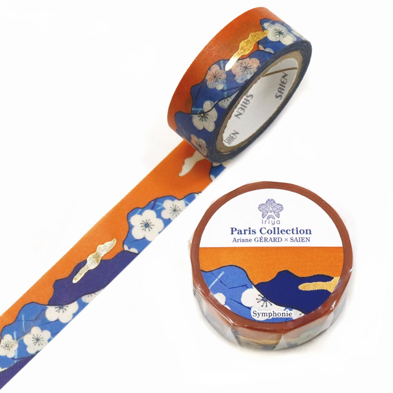 SAIEN - Washi Tape - Symphonie Gold Leaf TR4047