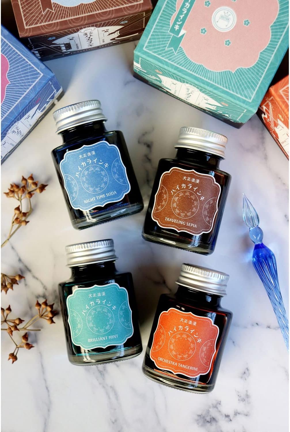 Teranishi - Tintero 40 ml TAISHO ROMAN - Night Time Soda