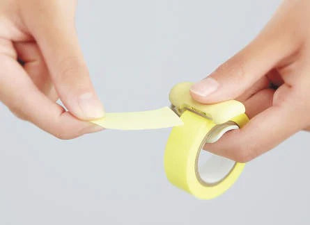 Kokuyo - Cortador de cinta 20-25 mm - Amarillo - KaruCut