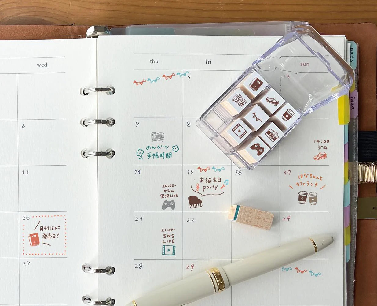 Beverly - Set Sellos de Goma - Jibunjikan - Techo no Aibo