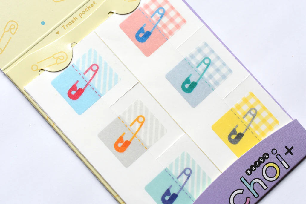 Kokuyo - Pegatinas para conexión de hojas - Imperdibles