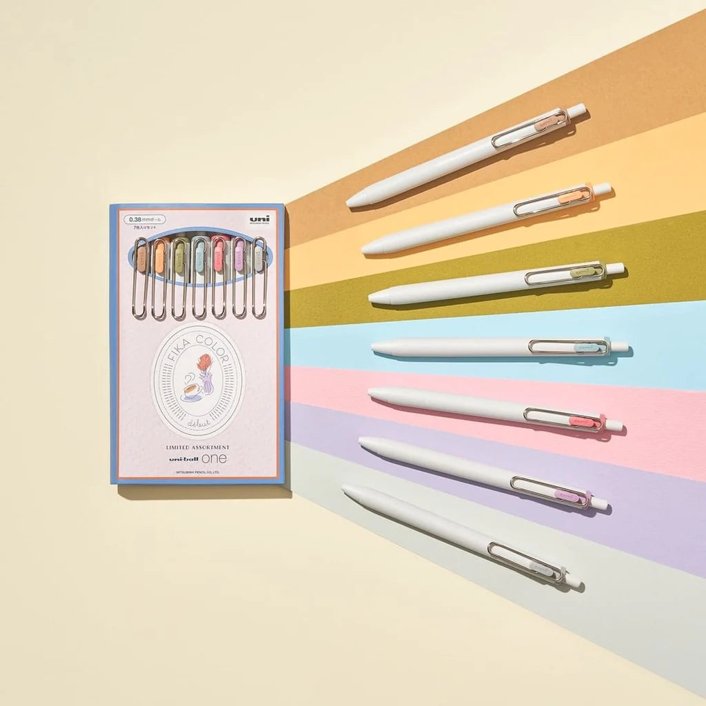 Mitsubishi Uni - Bolígrafo 0.5 mm - Cappuccino Brown - UniBall One Fika