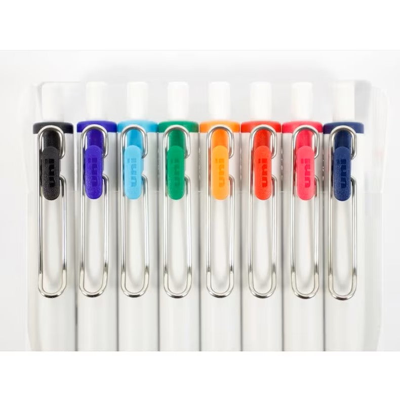 Mitsubishi Uni - Set 8 Bolígrafos 0.38 mm - UniBall One