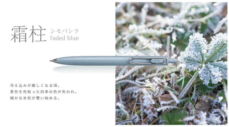 Mitsubishi Uni - Bolígrafo 0.5mm - Azul - UniBall One F