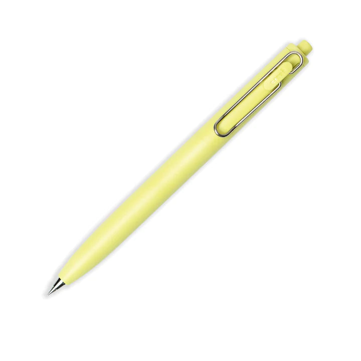 Mitsubishi Uni - Bolígrafo 0.38mm - Amarillo - UniBall One F