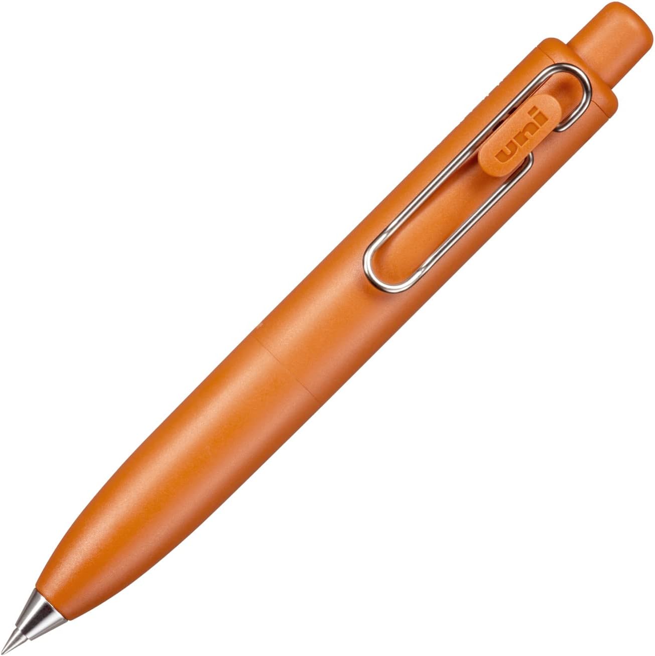 Mitsubishi Uni - Bolígrafo 0.38 mm Negro - Mandarin Orange - UniBall One P